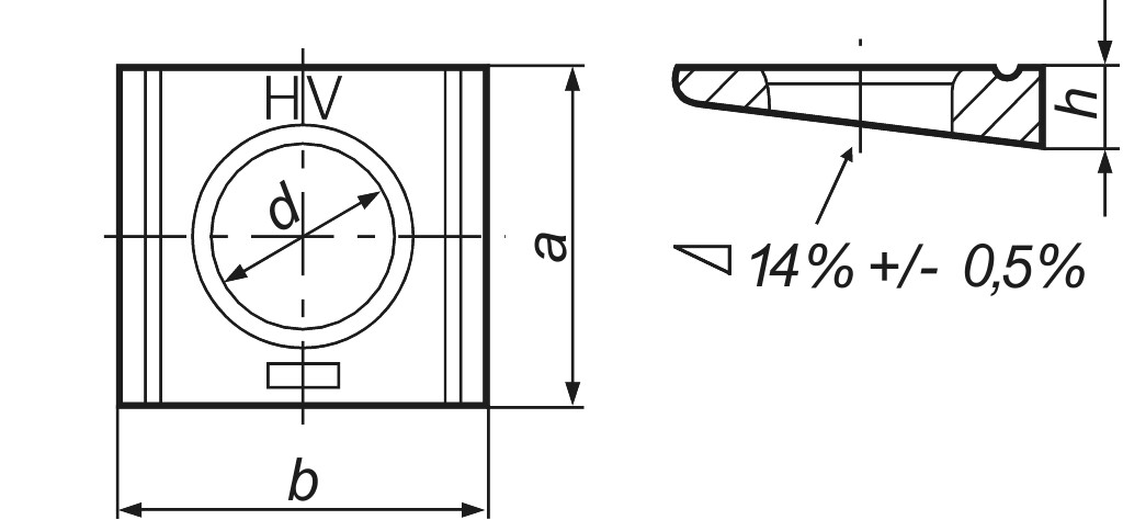 DIN 6917  31  C45 feuerverzinkt